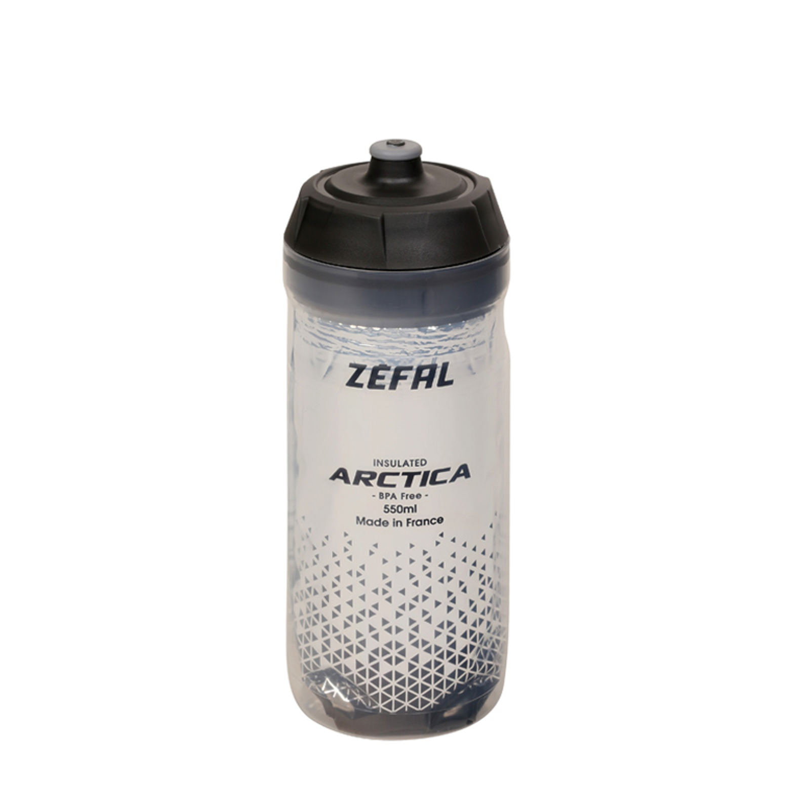 BIDON ZEFAL ARCTICA 550ML NEGRO