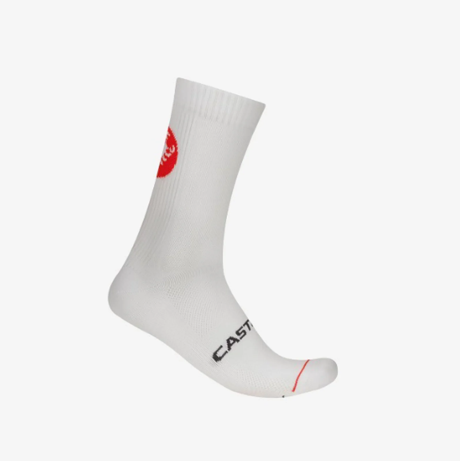 CALCETINES CASTELLI ENTRATA 18 BLANCO/NEGRO S/M