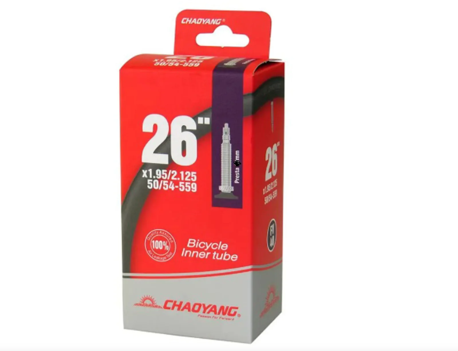 CAMARA CHAOYANG STANDART 26X1.95/2.125 PRESTA 48MM