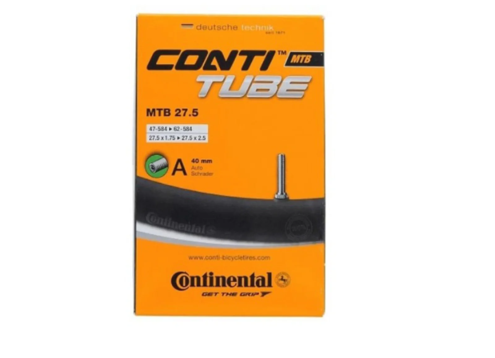 CAMARA CONTINENTAL MTB 26X1.75/2.50 STANDART 40MM