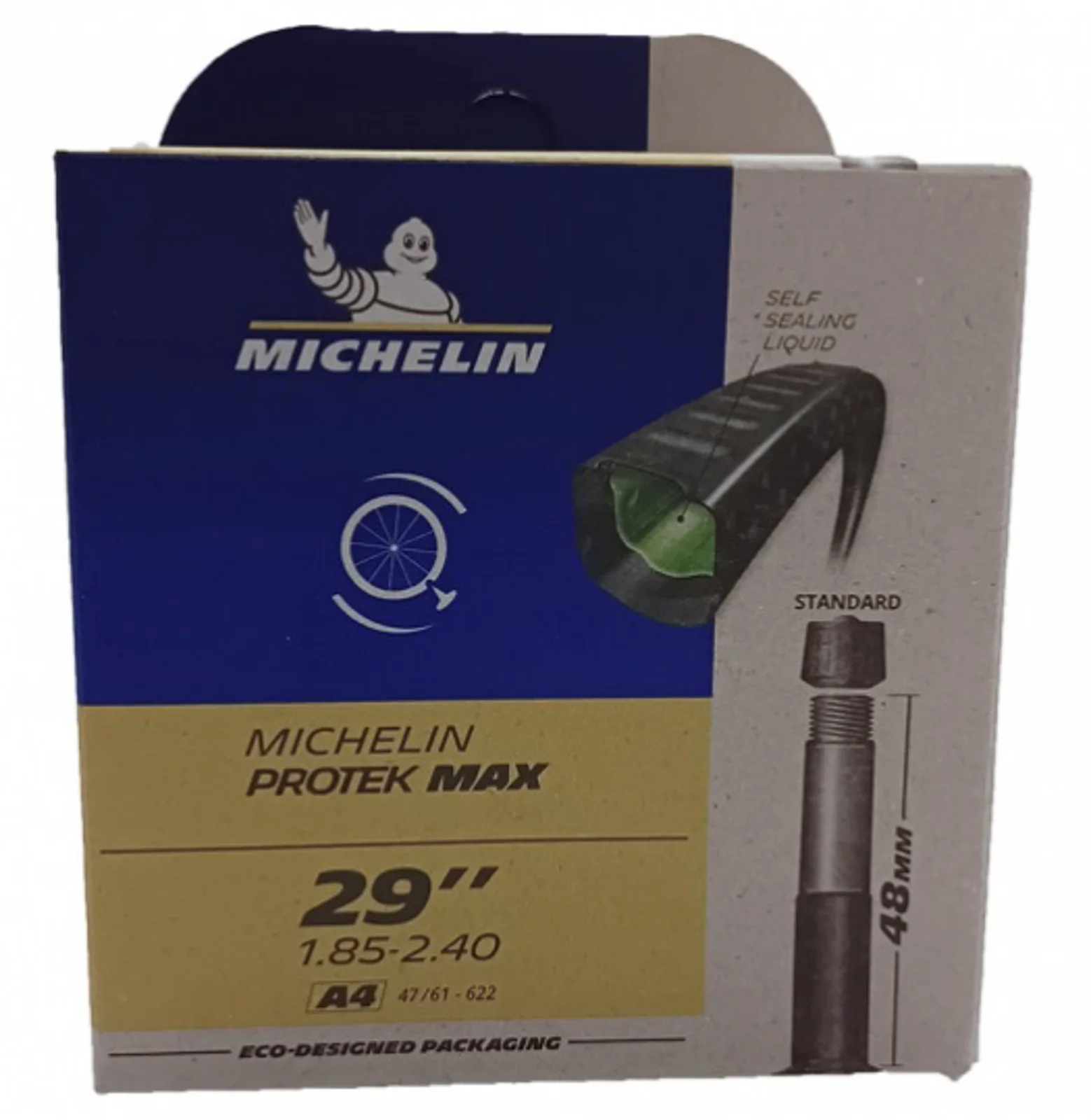 CAMARA MICHELIN PROTEK MAX 29X1.85/2.40 STANDARD 48MM