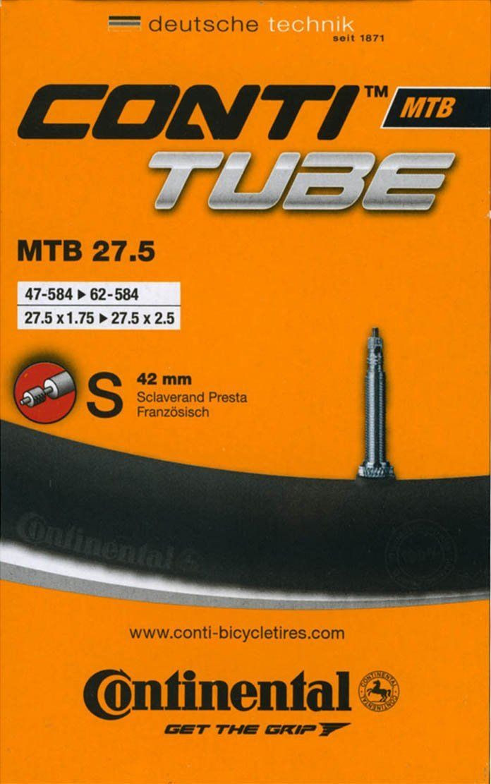 CAMARA CONTINENTAL MTB 27.5X1.75/2.50 PRESTA 42MM
