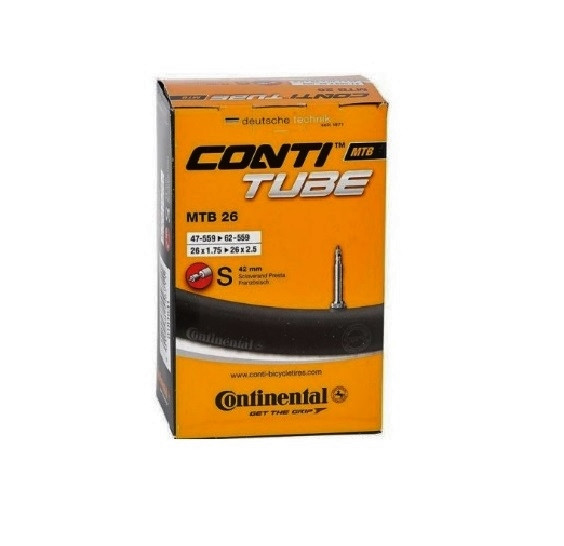 CAMARA CONTINENTAL MTB 26X1.75/2.50 PRESTA 42MM