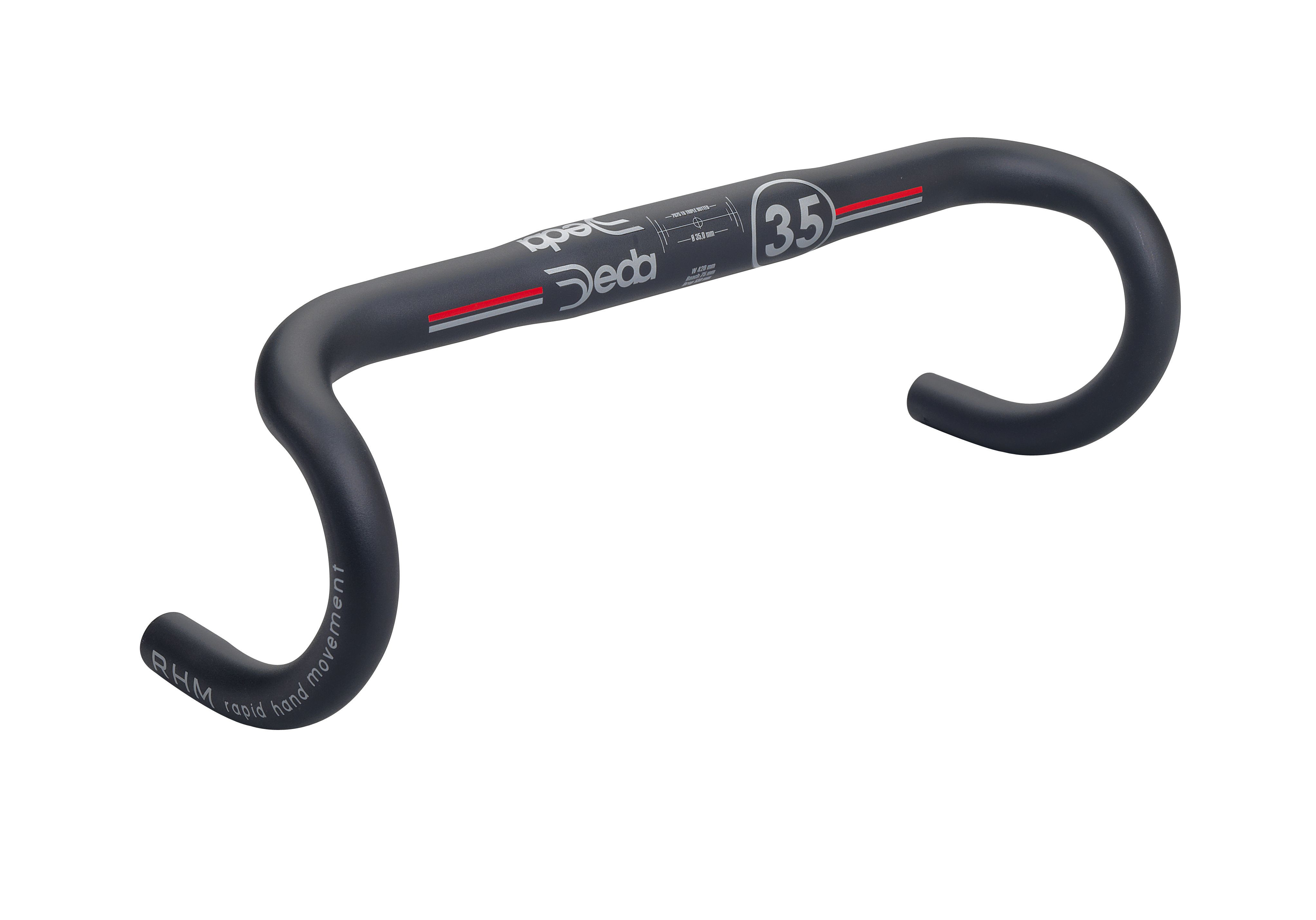MANILLAR DEDA M35 ALU 44 NEGRO MATT