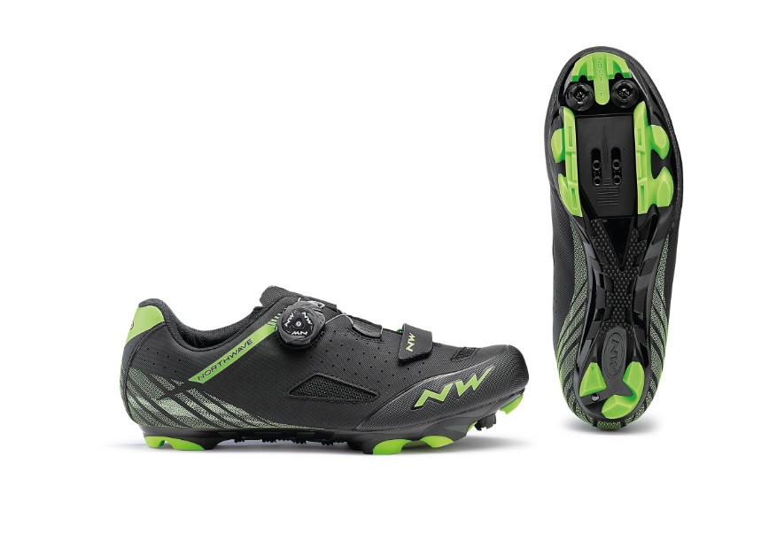 ZAPATILLAS NORTHWAVE ORIGIN PLUS 41 NEGRO/VERDE