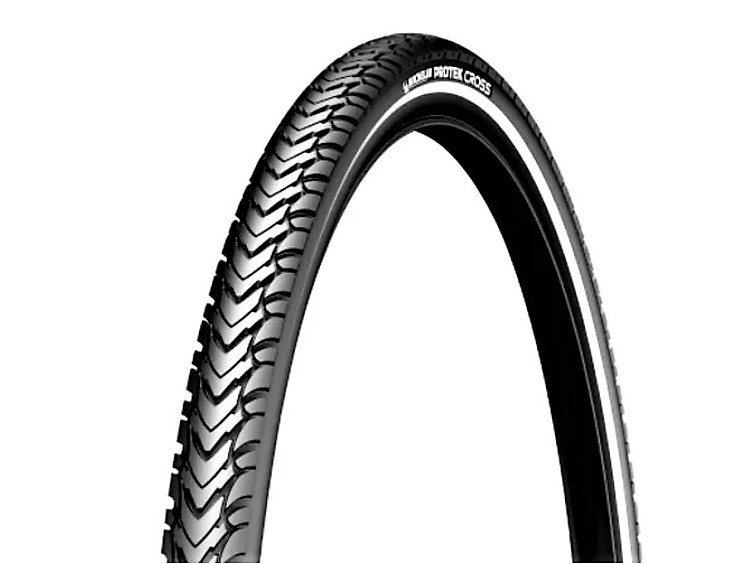 CUBIERTA MICHELIN PROTEK CROSS 700X40 RIGIDA REFLECTANTE