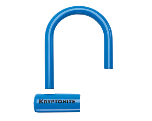 PROTECTOR CANDADO KRYPTONITE MINI U-LOCL AZUL