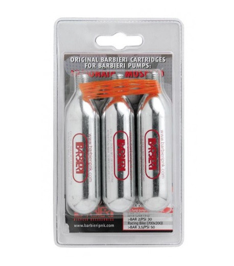 BOMBONA CO2 BARBIERI 16 GRS ROSCA PACK 3