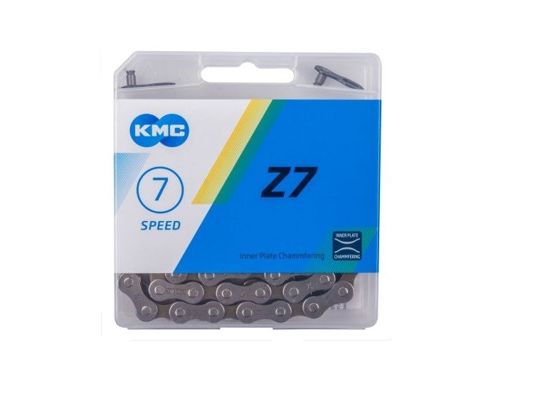 CADENA KMC Z7 7V 114L GRIS/MARRON