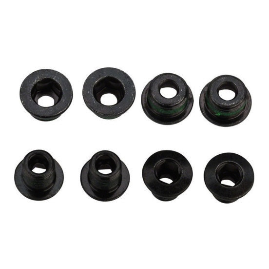 TORNILLOS PLATOS TRUVATIV ACERO NEGRO PACK 4