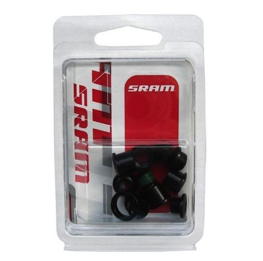 TORNILLOS PLATOS SRAM RED ALUMINIO NEGRO
