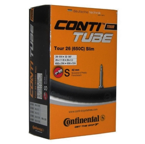 CAMARA CONTINENTAL TOUR SLIM 26X1.3 PRESTA 42MM