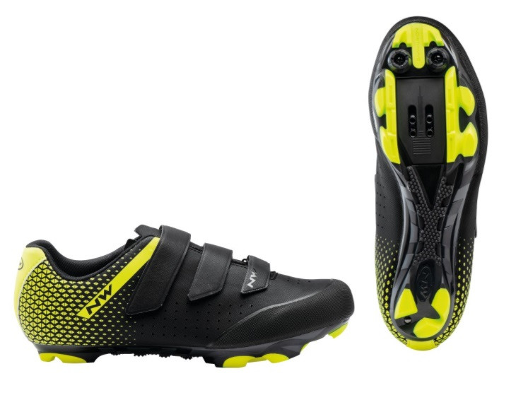ZAPATILLAS NORTHWAVE ORIGIN PLUS 2 NEGRO/AMARILLO 43
