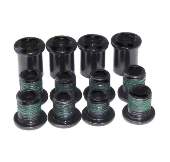 TORNILLOS PLATOS TRUVATIV DOBLE RG LONG PACK 4 ACERO