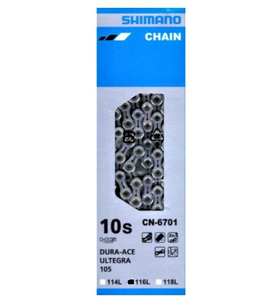 CADENA SHIMANO CN-6701 DURA-ACE 10V 116L
