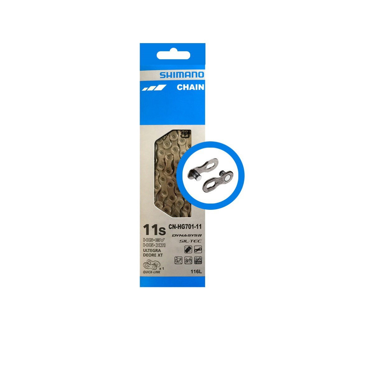 CADENA SHIMANO CN-HG701-11QL 116L XT/ULTEGRA QL