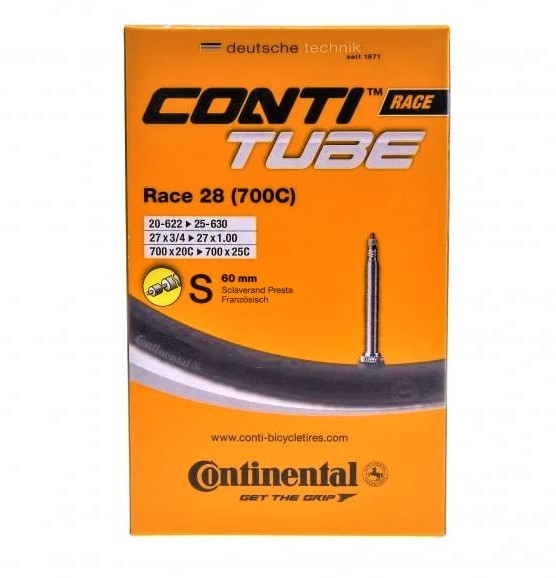 CAMARA CONTINENTAL RACE 700X20/25 PRESTA 60MM