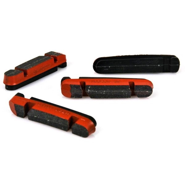 ZAPATAS CAMPAGNOLO BR-BO500X1 ROJO SHIMANO