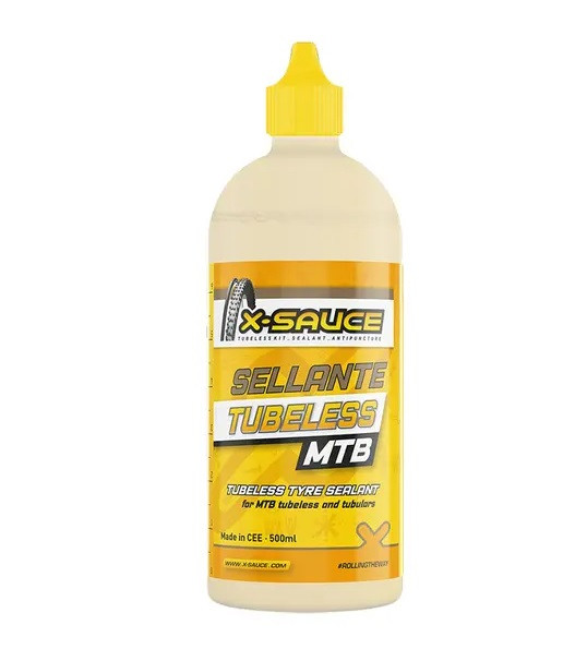 LIQUIDO SELLANTE X-SAUCE TUBELESS MTB 500M