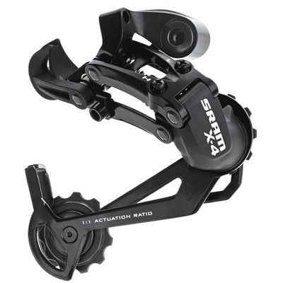CAMBIO SRAM X-4 7/8V LARGO NEGRO