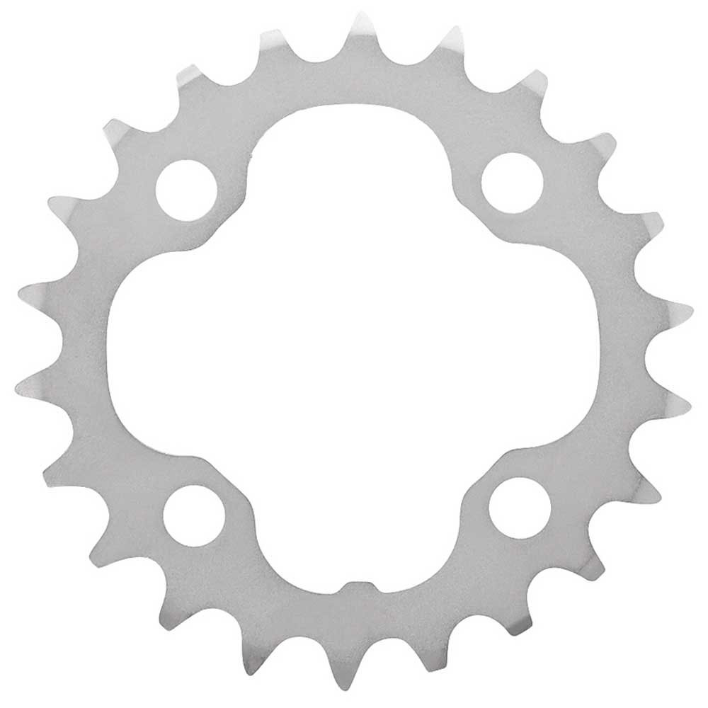 PLATO SHIMANO DEORE FC-M532 22D 9V PLATA BCD 64
