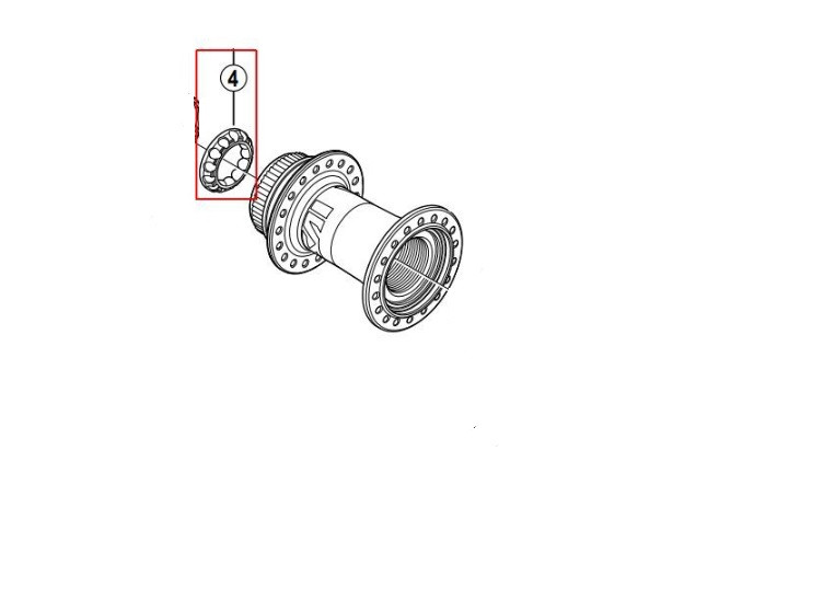 JAULA BOLAS BUJE SHIMANO FH-M810 SAINT