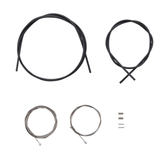 KIT CABLES/FUNDAS FRENOS SHIMANO CARRETERA SLR SIL-TEC