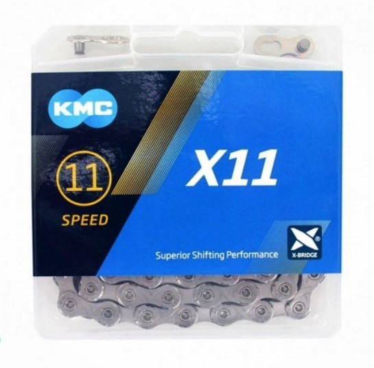 CADENA KMC X11 GRIS/GRIS 118L