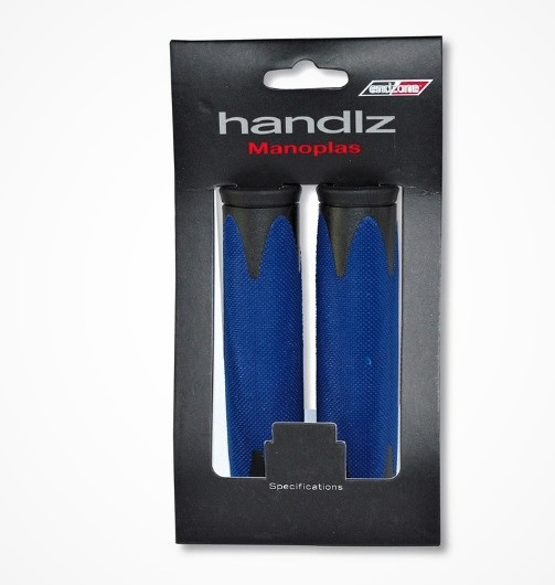 JGO.PUÑOS VELO D2 HANDLZ NEGRO/AZUL 130MM