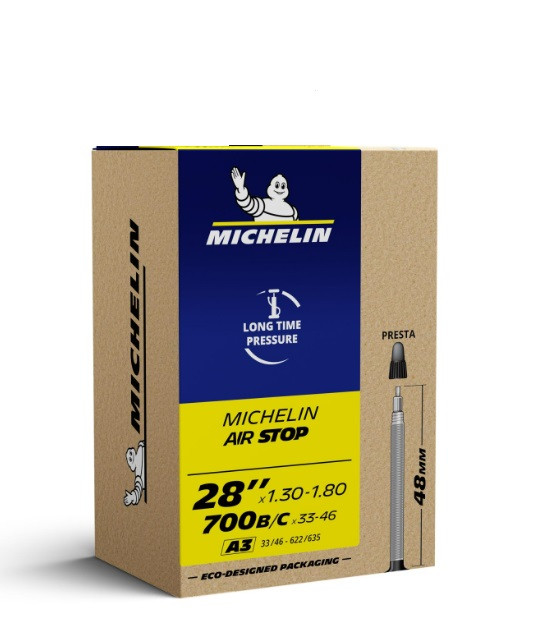CAMARA MICHELIN AIRSTOP 700X33/46 PRESTA 48