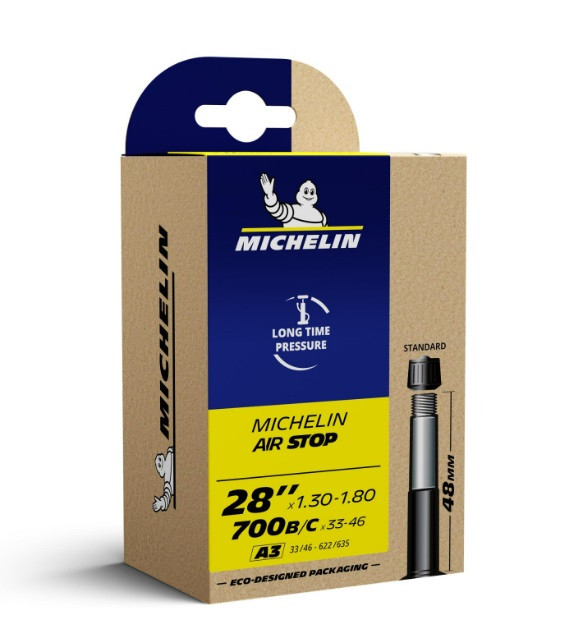 CAMARA MICHELIN AIRSTOP 700X33/46 STANDARD 48MM