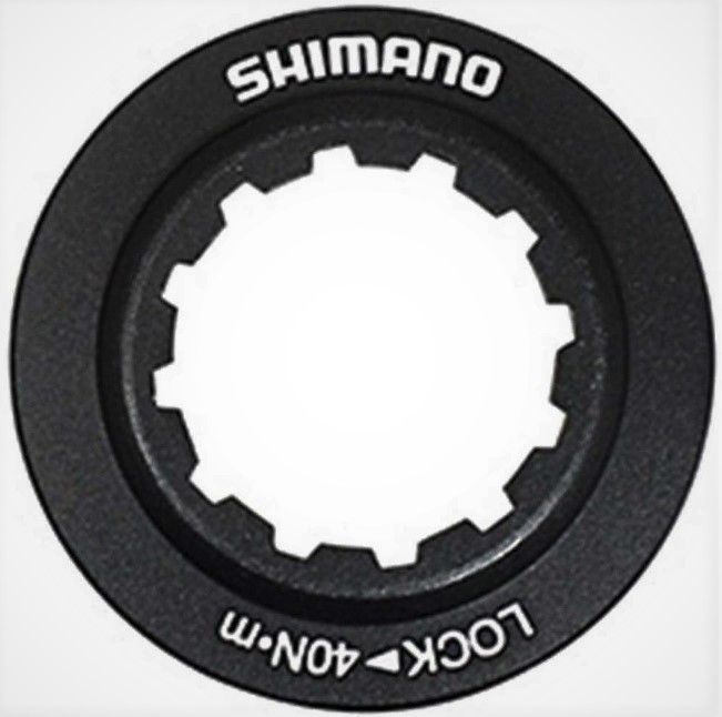 ANILLO CIERRE DISCO BUJE SHIMANO SM-RT81 NEGRO