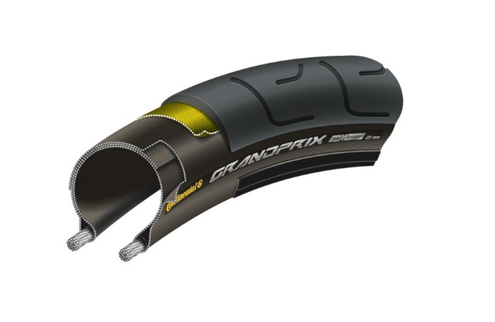 CUBIERTA CONTI.GRAND PRIX 700X25 PLEGABLE NEGRO