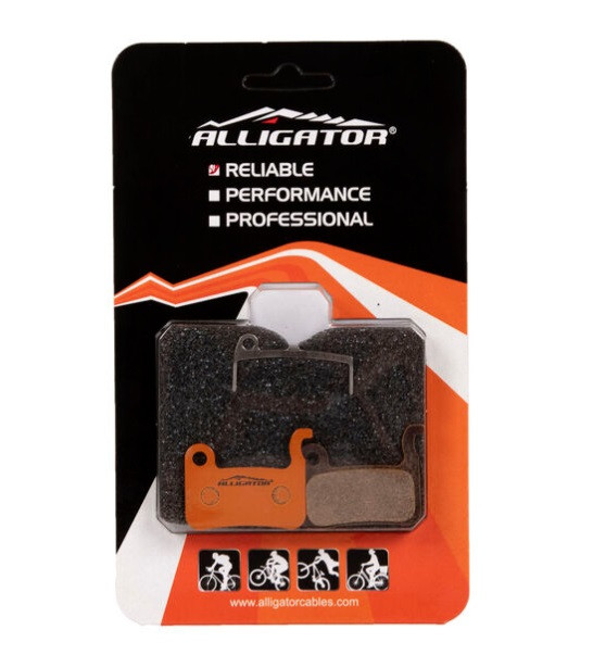 PASTILLAS ALLIGATOR SHIMANO XTR/SAINT A01S ORGANIC