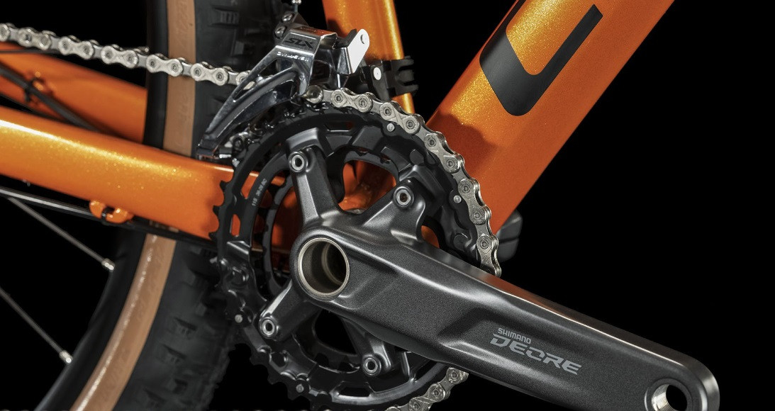 BICICLETA CUBE ATTENTION 24 29" FIREORANGE M