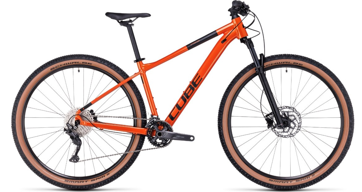 BICICLETA CUBE ATTENTION 24 29" FIREORANGE M