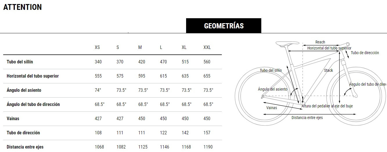 BICICLETA CUBE ATTENTION 24 29" FIREORANGE M