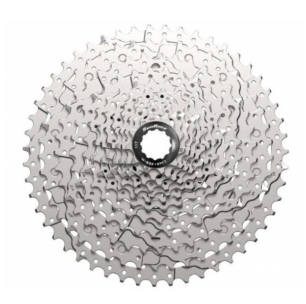 CASSETTE SUNRACE 12V MZ600 11/51 SHIMANO PLATA