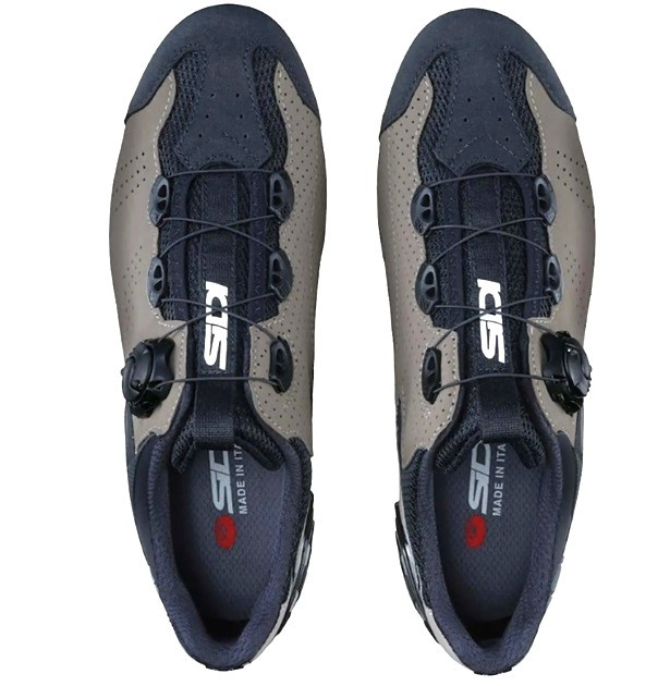 ZAPATILLAS SIDI GRAVEL NEGRO/TITANIO 43