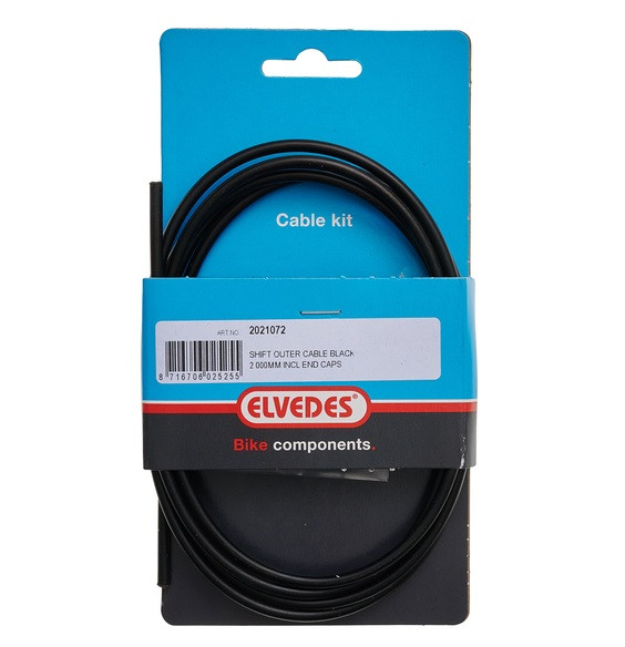 FUNDA CAMBIO ELVEDES KIT 2000MM NEGRO