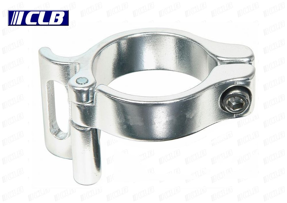 ABRAZADERA DESVIADOR CLB 34.9 PLATA
