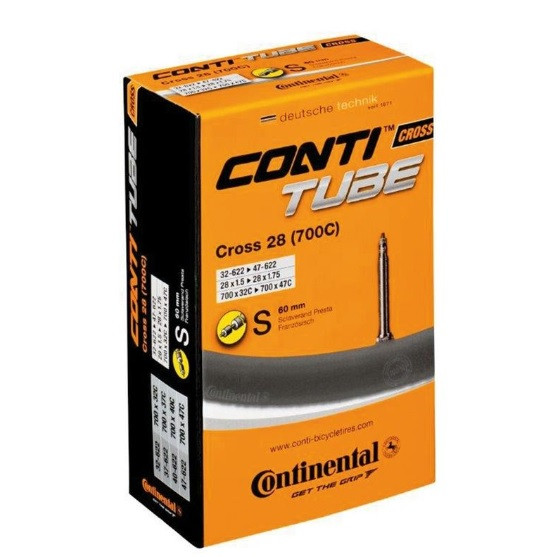 CAMARA CONTINENTAL CROSS 28 700X32/47 PRESTA 60MM
