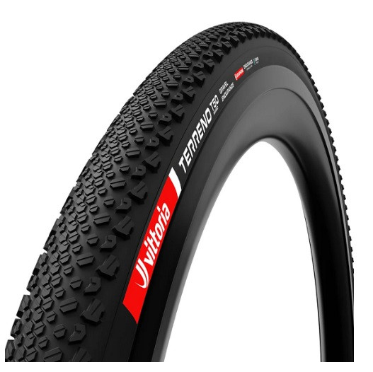 CUBIERTA VITTORIA TERRENO T50 MIXED GRAVEL ENDURANCE 700X40 TLR NEGRO