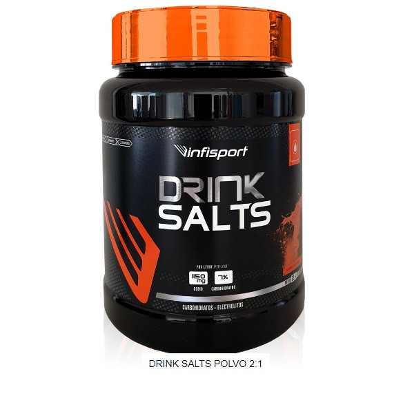 INFISPORT DRINK SALTS NARANJA 800 GRS