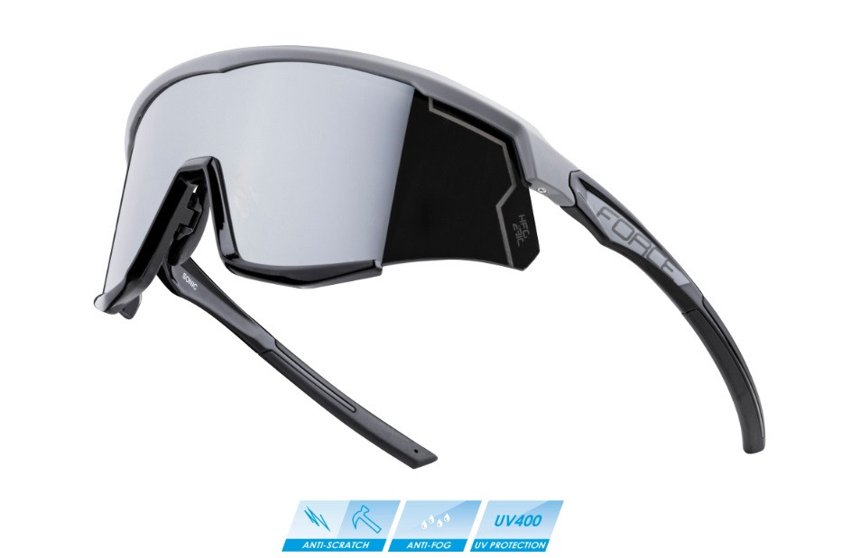 GAFAS FORCE SONIC GRIS/NEGRO