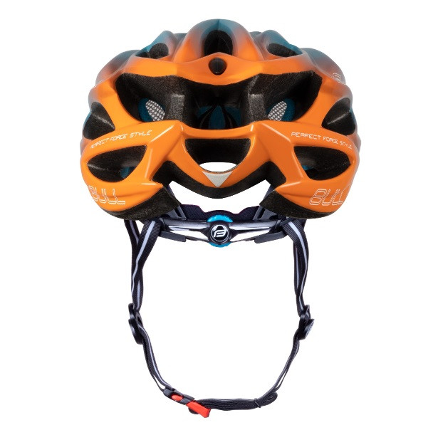 CASCO FORCE BULL HUE AZUL/NARAN M 54/58