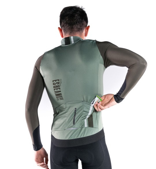 MAILLOT INVERSE M/L SLIM JADE M