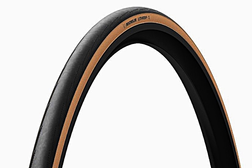 CUBIERTA MICHELIN LITHION 4 700X25 NEGRO/MARRON