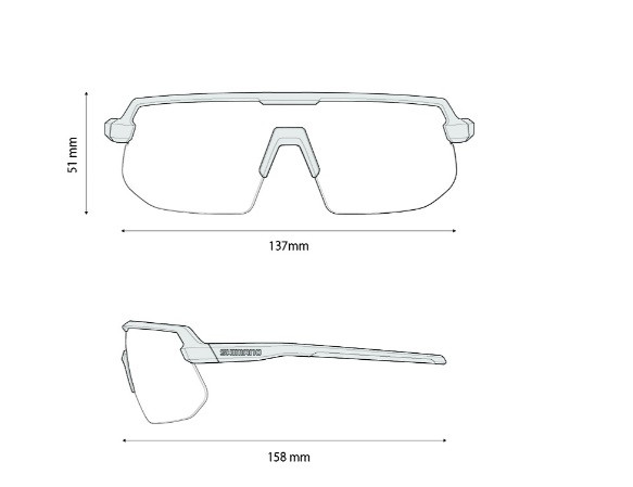 GAFAS SHIMANO TWINSPARK RIDESCAPE ROJO
