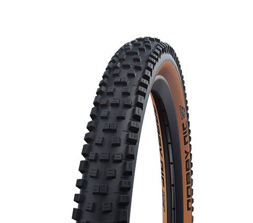 CUBIERTA SCHWALBE NOBBY NIC 29X2.40 HS602 ADDIX NEGRO/BRONZ PLE